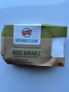 3M Greener Clean Non-scratch Scrub Sponge, 2.6 X 3.3, 0.7" Thick, White Damaged. Fixed Price $14.09.