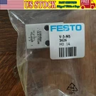New Festo 3626 V-3-M5 Stem Actuated Valve. Fixed Price $66.52.