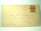 1885 Fancy Cross Cancel Cover North Aurora Ny Check Out Our Store. Fixed Price $50.00.