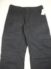 Vf Imagewear Men Xs Black Cargo Work Pants 37U Adjustable Waist Uniform.. Fixed Price $12.95.