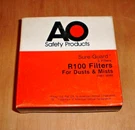 Vintage American Optical Sure-guard R100 Respirator Pak Of 5 Filters. Fixed Price $9.99.
