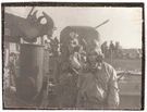 Masked Group Gas Faceless Men Military Uniform Suit Soviet Vintage Photo 2. Fixed Price $13.99.