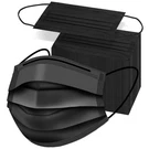 Ztanps 50PCS Disposable Face Masks, Black 3 Layer Protection Dis.... Fixed Price $11.15.