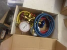 Duracool DC1136 Air Conditioning Manifold Set Brass 134A With 60" Hoses. Fixed Price $200.00.
