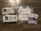 3M 6885/07142 Replacement Clear Lens Cover Full Face Respirator Plus Filters. Fixed Price $80.00.