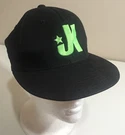 Pacific Headwear Series Baseball Hat Cap Black Fitted Youth 6-7/8 Jordan Kent. Fixed Price $8.00.