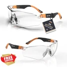 Dex Fit SG210N Safety Glasses Clear Anti-fog Scratch Resistant Z87.1 Black Or.... Fixed Price $27.99.