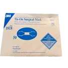 Box (50 Pcs) 3M Tie-on Surgical EN14683 Type Ii Face Mask 1818. Fixed Price $19.95.