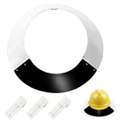 Hard Hat Sun Visors With Msa V-gard Shade Full Brim Attachment, 697410 Standa.... Fixed Price $25.32.