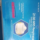 Gerson N95 Flat-fold Respirator Mask Universal Size 082130. Fixed Price $10.00.