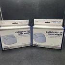 Icu Carbon Filter Mask Insert 5 Layer Activated - 30CT 2 Boxes Brand New. Fixed Price $5.99.