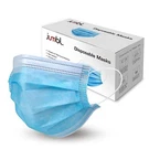 Jumbl Blue Disposable 3-PLY Face Masks For Adults/kids Pack Of 50 Ships From Us. Fixed Price $6.03.