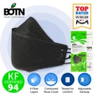 10 Pcs Botn KF94 Black Protective Face Mask Adult Made In Korea Kfda Approved. Fixed Price $11.99.