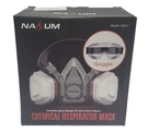 Na&um Reusable Chemical Respirator Mask With Safety Glasses- M401. Fixed Price $25.67.