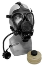 Authentic Israeli Military M-15 Gas Mask W/40MM Nato Straw Black Nbc Adult Sz. Fixed Price $129.99.