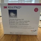 3M Cool Flow Respirator 9211/37022* - White 10 Masks Per Brand New In Box!. Fixed Price $15.50.