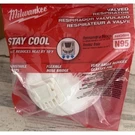 Milwaukee Stay Cool N95 Valved Respirator Mask 48-73-4011 (pack Of 20). Fixed Price $20.00.