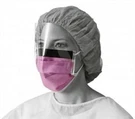 Medline, MIINON27410EL, Fluid-resistant Face Mask, 25 / Box, Purple. Fixed Price $62.59.