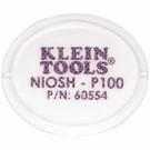 Klein Tools 60554 P100 Half-mask Respirator Replacement Filters, 2-PACK. Fixed Price $18.29.