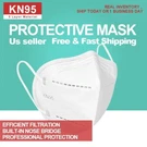 50 Pcs KN95 Protective Layers Face Mask Disposable Respirator Bfe 95% PM2.5. Fixed Price $10.99.