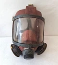 Vintage Full-face Red Rubber Gas Mask Avon Protection For Decor Cosplay Only. Fixed Price $69.99.