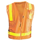 Occunomix Lux-sslsdz Type Class 2 Solid/mesh Gloss Surveyor Safety Vest. Fixed Price $11.95.