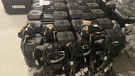 Interspiro Spiromatic Scba Harness, Gauges, Hud, And Mask. Without Case. Fixed Price $319.99.