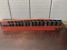 Vintage Wright Tool 1/2 Dr Metric Deep 15PC Impact Socket Set 10MM - 24MM Tray. Fixed Price $210.00.