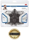 3M R6311 Half Facepiece Paint Spray Respirator - Medium, New Ships Free Usa. Fixed Price $22.95.