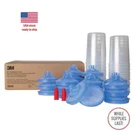 3M Pps & Kit Size Large 125 Micron Lids Liners + 10 Plugs New. Fixed Price $69.95.