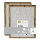 3M FPL06-2PK-24 Filtrete Synthetic Flat Panel Filter 20HX15WX1D In. (pack Of 24). Fixed Price $97.98.