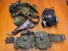 Lot Of Msa M3C2 Medium Full Face Gas Mask With Other Equipments. Please Read!!. Fixed Price $149.95.