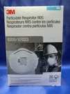 1 Case Of 3M 8200 N95 Particulate Respirator Protective Sanding Grinding Masks. Fixed Price $129.99.