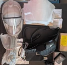 3M Adflo Papr System W/ Versaflo M-100 Respiratory Helmet + 5 Extra Visors. Fixed Price $700.00.
