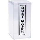 Brady M420 Dust Mask Dispenser, Acrylic, Black/clear. Fixed Price $163.99.