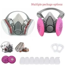 Half Respirator Gas Mask Facepiece Spray Painting Safety Glasses For 6200. Fixed Price $9.99.
