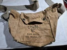 WW2 Navy Mark Iv Canvas Gas Mask Bag Carrier & Strap Msa Mine Safety. Fixed Price $49.99.
