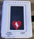 Allegro Plastic Defibrillator Wall Case 14" Wide X 18" High 9-1/2" Deep 4400-D. Fixed Price $35.99.
