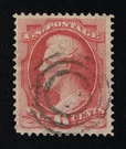 Very Affordable Genuine Scott #148 Vf-xf Used 1870 Carmine Nbnc Printing #13023. Fixed Price $23.10.