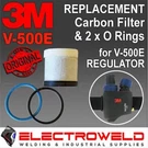 3M Versaflo V-500E Helmet Carbon Filter & 2 Rings Suit Regulator, 895110. Fixed Price $89.34.