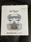 Airgearpro G-500 Reusable Respirator Mask With A1P2 Filters One Size, Grey. Fixed Price $46.99.