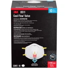 3M 8511HB1-C-PS Sanding Fiberglass Valved Respirator (pack Of 4). Fixed Price $94.11.