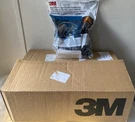 3M 6501QL Rugged Reusable Half Respirator Facepiece Mask Small - Lot Of 8. Fixed Price $107.77.