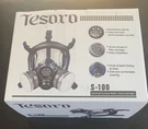 Tesoro S-100 Gas Mask New In The Box Never Used. Fixed Price $40.00.