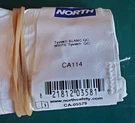 Pkg Of 30 North By Honeywell CA114 Breathing Tube Cover, Tyvek, 3NNF2. Fixed Price $34.99.