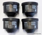 (4) Avon Gas Mask Filter Canister #72602/2 Sealed Military Surplus 04/2022. Fixed Price $129.95.