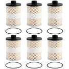 6X Filter For Goldenrod (496-5) Fuel Tank Replacement Water-block Element. Fixed Price $32.72.