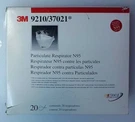 3M 9210/37021 Particulate Respirator N95 (lot Of 31). Fixed Price $24.99.