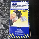 North Safety Products 7003A New Respirator Wipe Pads Alcohol Free 100PK. Fixed Price $19.99.