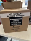 N95 Niosh Full Case 600 Masks. Fixed Price $140.00.